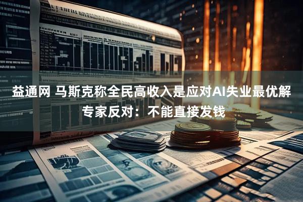 益通网 马斯克称全民高收入是应对AI失业最优解 专家反对：不能直接发钱