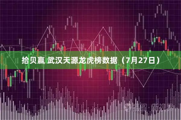 拾贝赢 武汉天源龙虎榜数据（7月27日）